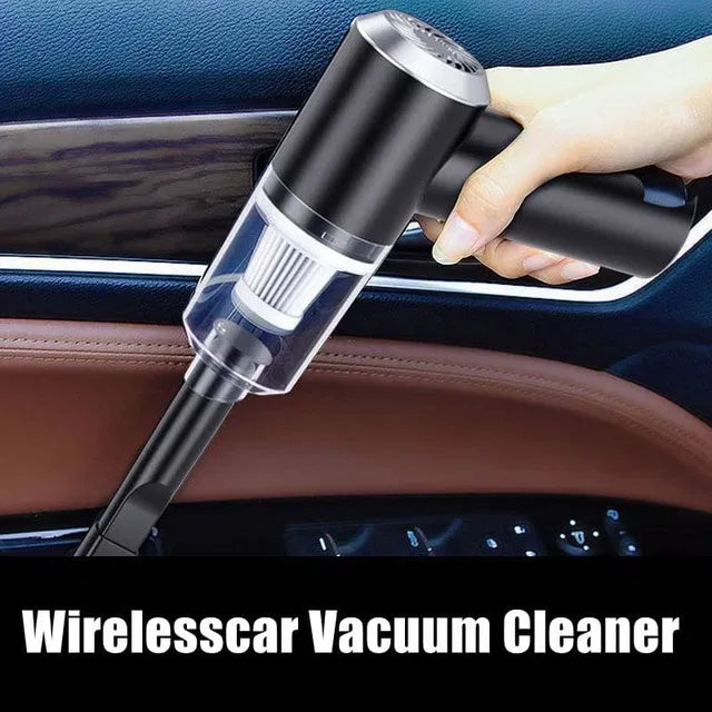 Air Duster Wireless 2-in-1 Vacuum Cleaner – Portable Rechargeable Blower & Suction Cleaner for Home, Car & Keyboard