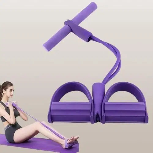 Yoga Pedal Puller Resistance Band – Full Body Fitness Toning Equipment for Home Workout & Stretching