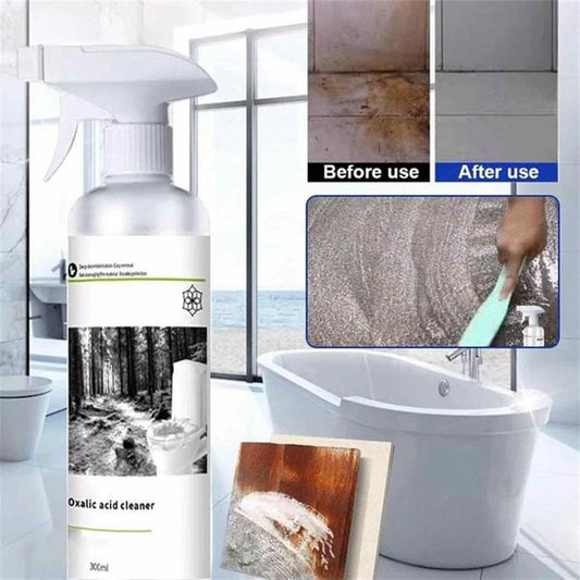 Multi-Purpose Oxalic Acid Stain Removal Spray (Pack of 2) – Powerful Rust, Hard Water & Tough Stain Cleaner for Home & Bathroom